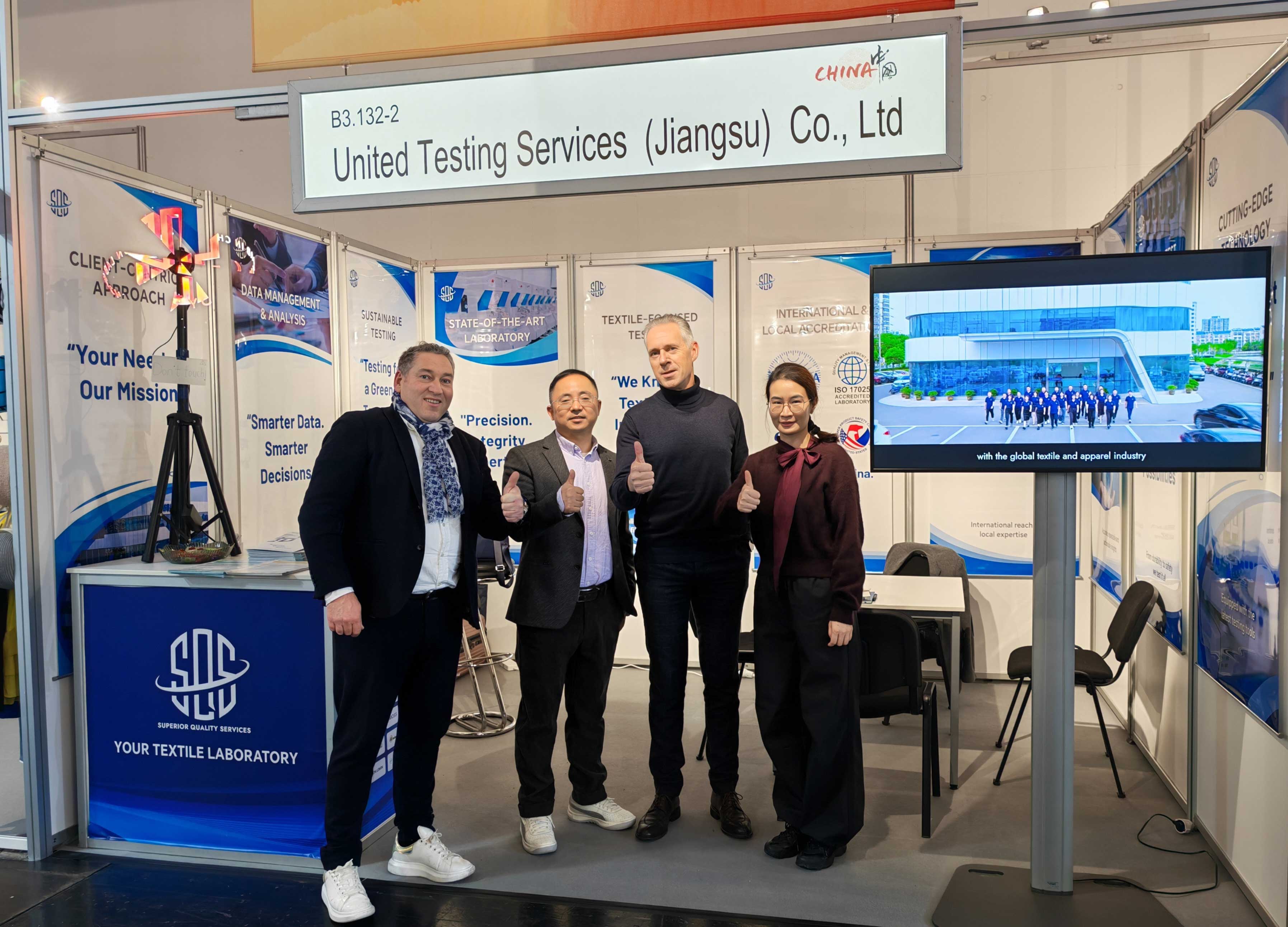SQS sportswear testing at ISPO Munich 2025