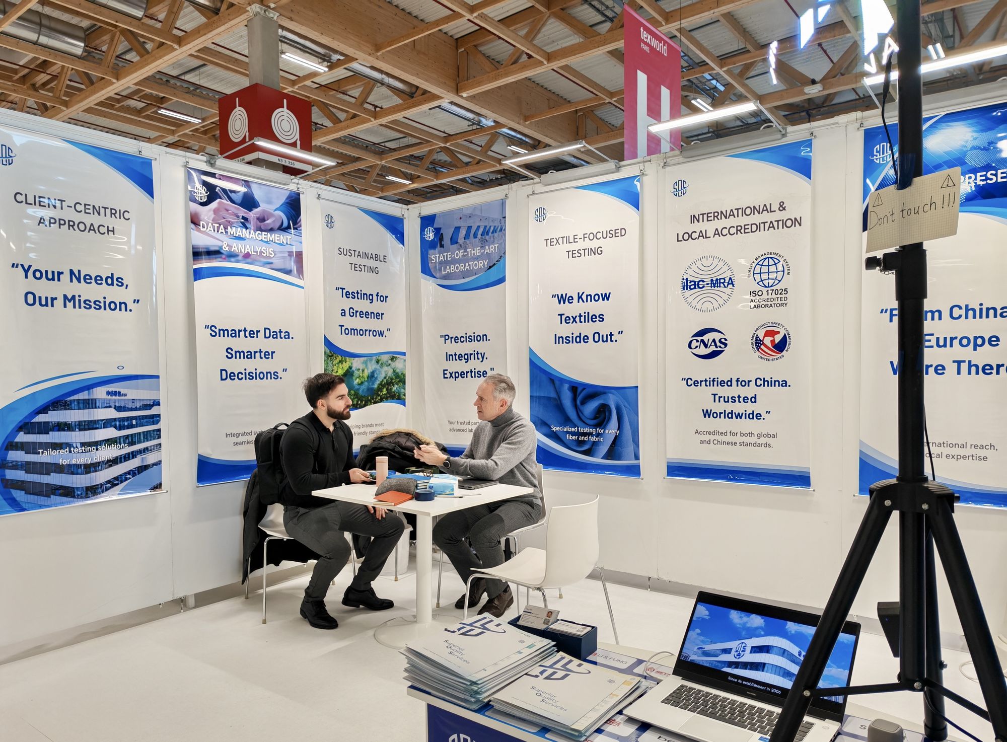 Texworld Paris 2026 Textile Testing